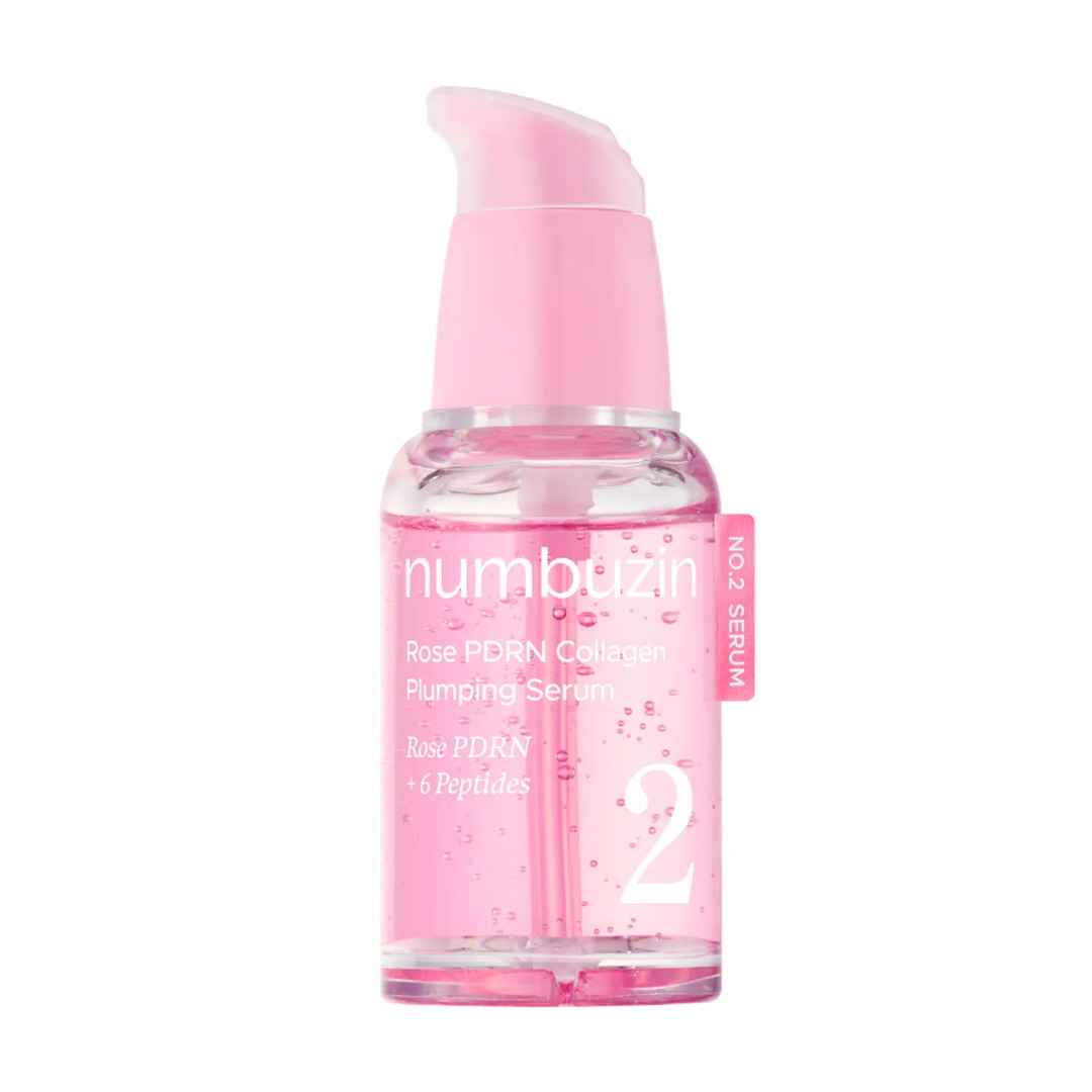 NUMBUZIN No.2 Rose PDRN Collagen Plumping Serum 30ml bottle